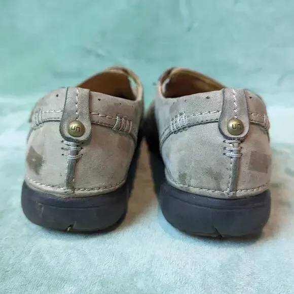 Clark's Unstructured Leather Loafers Women's 5.5 - Picture 5 of 7